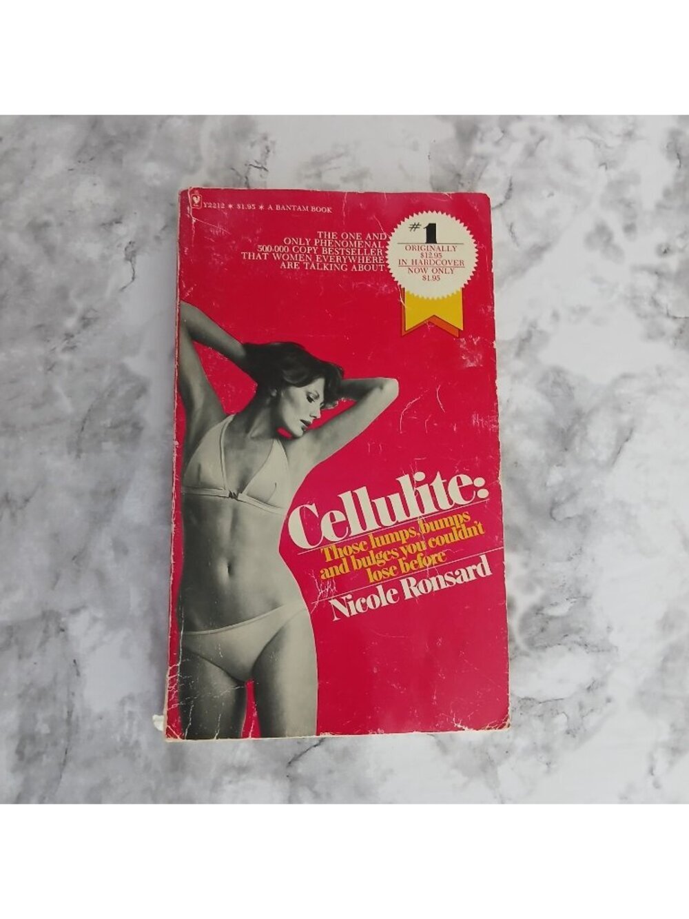 Vintage Cellulite by Nicole Ronsard Paperback Retro Fitness Beauty Diet Book